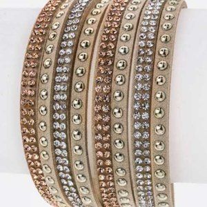 Double wrap bracelet